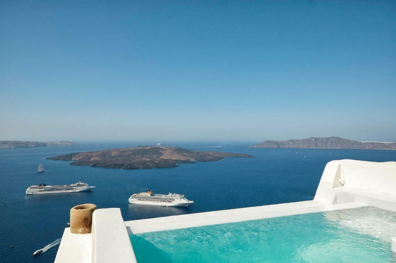 Villa Murat Fira  Esterno foto