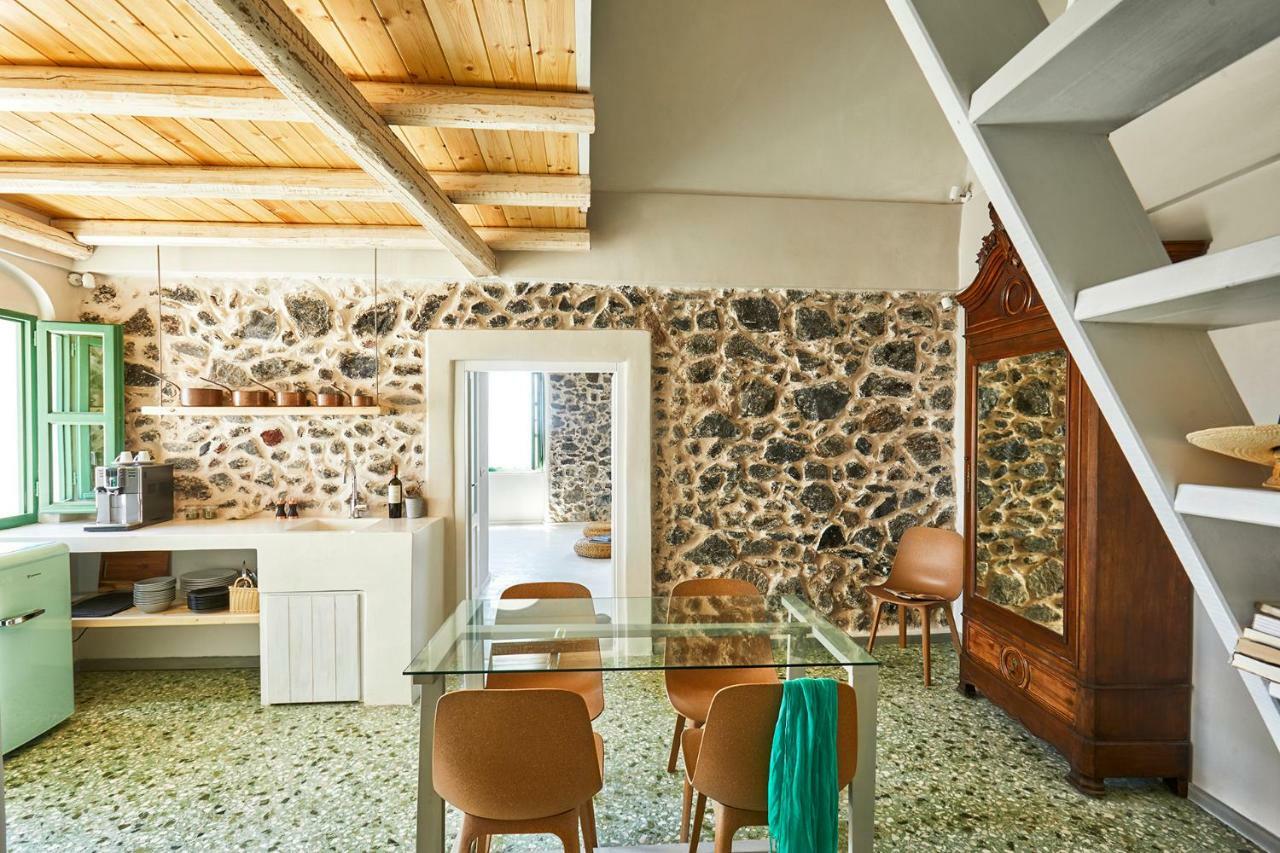 Villa Murat Fira  Esterno foto